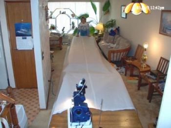 Sewing sails